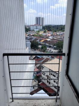 Invisible Safety Grille for Pigeon Pigeon @ [Sentosa Residence Penang] | Lifetime Warranty | SSR Malaysia