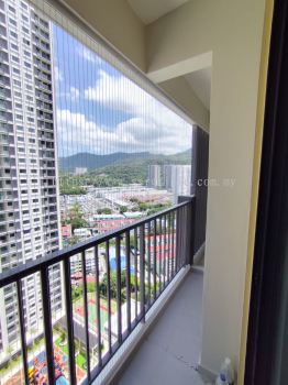 Invisible Safety Grille for Pigeon Prevention @ [Ideal Venice Penang] | Lifetime Warranty | SSR Malaysia