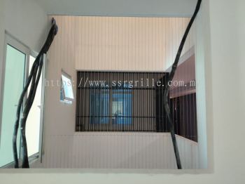 Invisible Safety Grille for Pigeon Prevention @ [Quaywest Penang] | Lifetime Warranty | SSR Malaysia