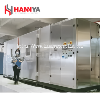 HannYa Walk In Test Chamber with Separate Control for Precise Environmental Testing