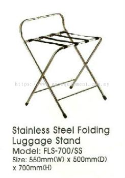 Stainless Steel Folding Luggage Stand