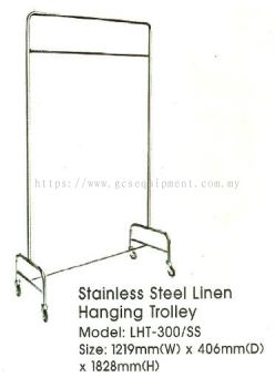 Stainless Steel Linen Hanging Trolley