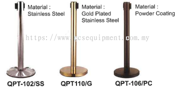 QPT-102/SS , QPT-110/G , QPT-106/PC