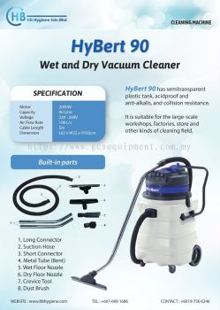 Hybert 90 Wet & Dry Vacuum Cleaner