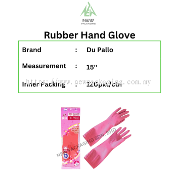 RUBBER HAND GLOVE 15''