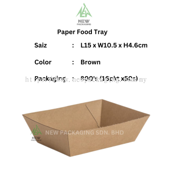 PAPER FOOD TRAY