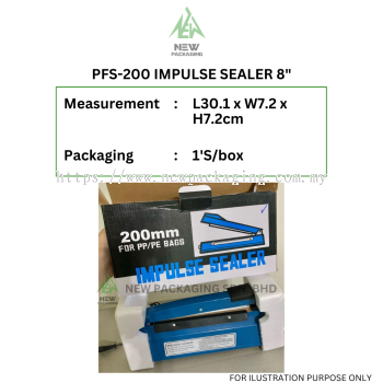 PFS-200 IMPULSE SEALER 8"