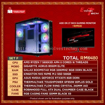 AMD Ryzen 7 PC | Set F RM6480
