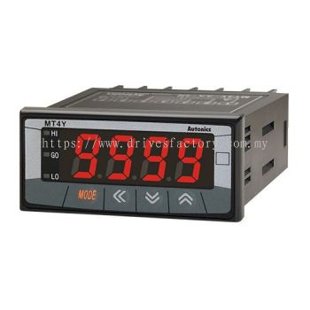 MT4Y/MT4W Series Digital Panel Meters with Diverse Input/Output Options