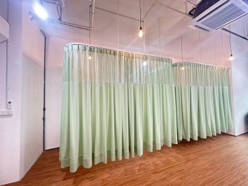 Hospital Sg.Pleated Curtain