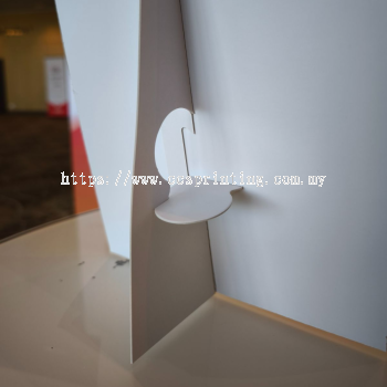 Table Stand Display Foldable Easel Strut Foamboard Artcard HIPS Board Printing Sabah Kota Kinabalu CCS