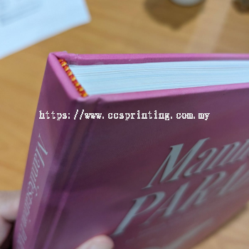 Hard Cover Book Printing Sabah A5 A4 A3 Full Colour MOQ 30 Books Commemorative Annual Report Thesis Kota Kinabalu CCS