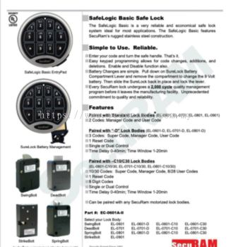 Securam digital lock 