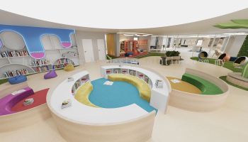 Library Interior Design & Build @ Cyberjaya International School