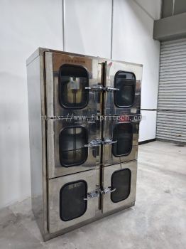 stainless steel dry cabinet for sales, 8 units (90% new)