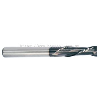 Carbide Co12% 2-Flute End Mill-TiALN Coated