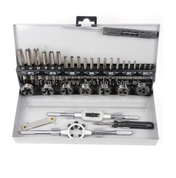 32Pc Metric Tap & Die Set-M3-M12