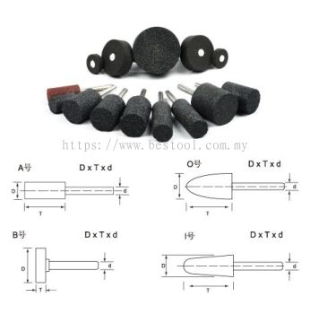 Resin Bonded Mounted points For Stainless Steel