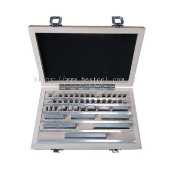 47Pc Metric Steel Gauge Block Set