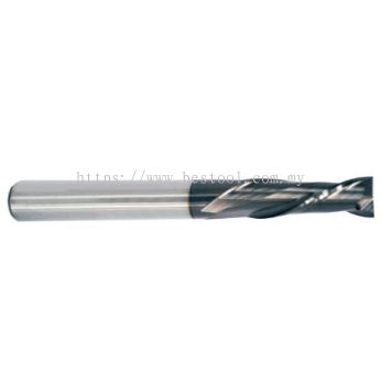 Carbide Co12% 3-Flute End Mill-TiALN Coated