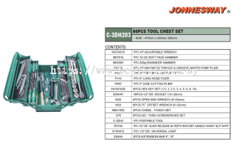 66PCS TOOL CHEST SET P/N: C-3DH203