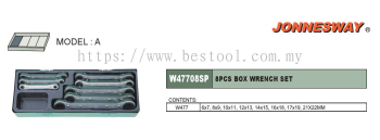 8PCS BOX WRENCH SET P/N: W47708SP