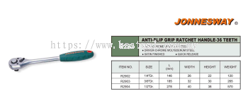 ANTI-SLIP GRIP RATCHET HANDLE 36 - TEETH P/N: R29