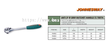 ANTI SLIP GRIP RATCHET HANDLE - 72 TEETH P/N: R48