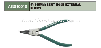 5''(125MM) BENT NOSE EXTERNAL PLIER P/N: AG010010