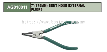 7''(175MM) BENT NOSE EXTERNAL PLIER - AG010011