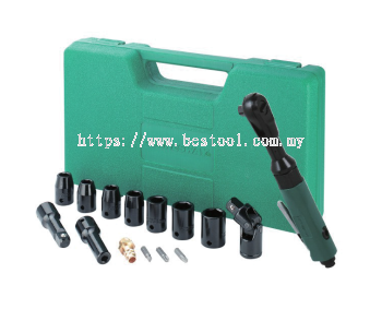 1/2'' HEAVY DUTY AIR RATCHET WRENCH KIT P/N: JAR-6309AK