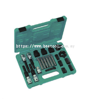 22PCS 12''DR. ALTERNATOR INSERT BIT SOCKET SET P/N: AI010090A