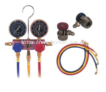 60'' DUAL R12, R134 AUTO AC MANIFOLD GAUGE SETS P/N: AR050043