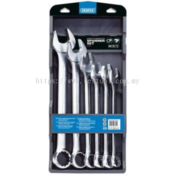 26695 - Draper HI-TORQ Metric Combination Spanner Set (6 Piece)