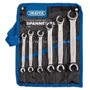 17759 - Flare Nut Spanner Set (6 Piece)