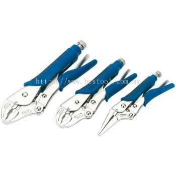 88293 - Soft Grip Self Grip Pliers Set (3 Piece)