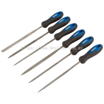 83982 - Soft Grip Needle File Set, 140mm (6 Piece)