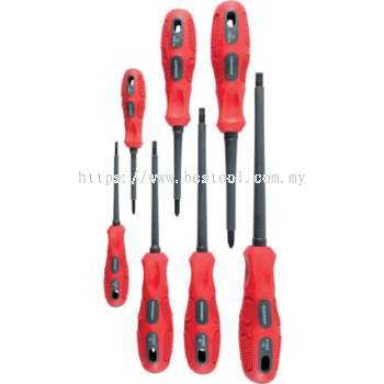 KEN5728000K - VDE DUAL GRIP SCREWDRIVER SET 7-PCE