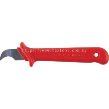 KEN5343480K - 180mm INSULATED CABLE KNIFE CURVED BLADE