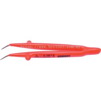 KEN5341140K - INSULATED TWEEZERS BENT 145mm