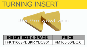 TURNING INSERT  TPKN