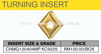 TURNING INSERT CNMG