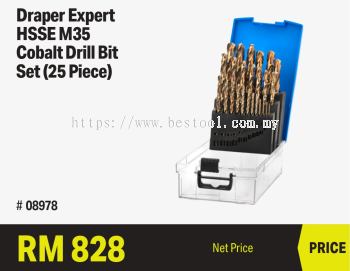 COBALT DRILL BIT SET - 25PCS