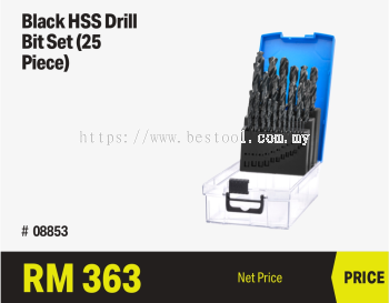 HSS DRILL BIT SET - 25PCS