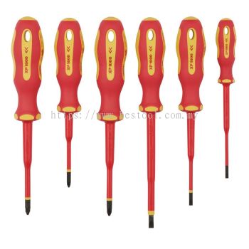 02167 - XP1000庐 VDE Slimline Screwdriver Set (6 Piece)