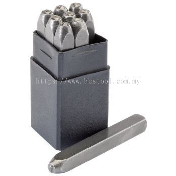 37338 - 0 - 9 Number Stamp Set, 1/4"