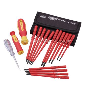 05776 - XP1000庐 VDE Interchangeable Blade Screwdriver Set (18 Piece)