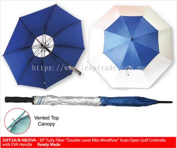 30 Inches Golf Umbrella (Windflow)