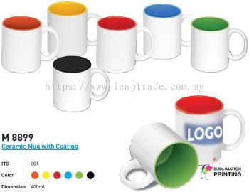 M 8899 Ceramic Mug with Coating