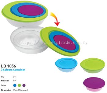 LB 1056 3 Colours Container